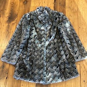 Dennis Basso Faux Fur Coat